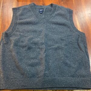 GAP Charcoal Knit Vest